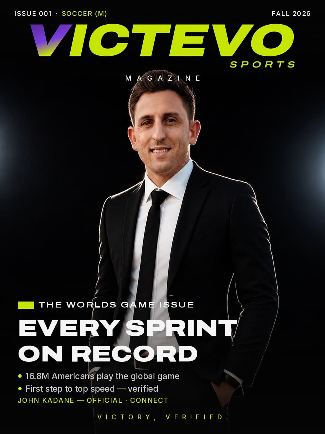 Soccer (Men's) Vol. 1 cover