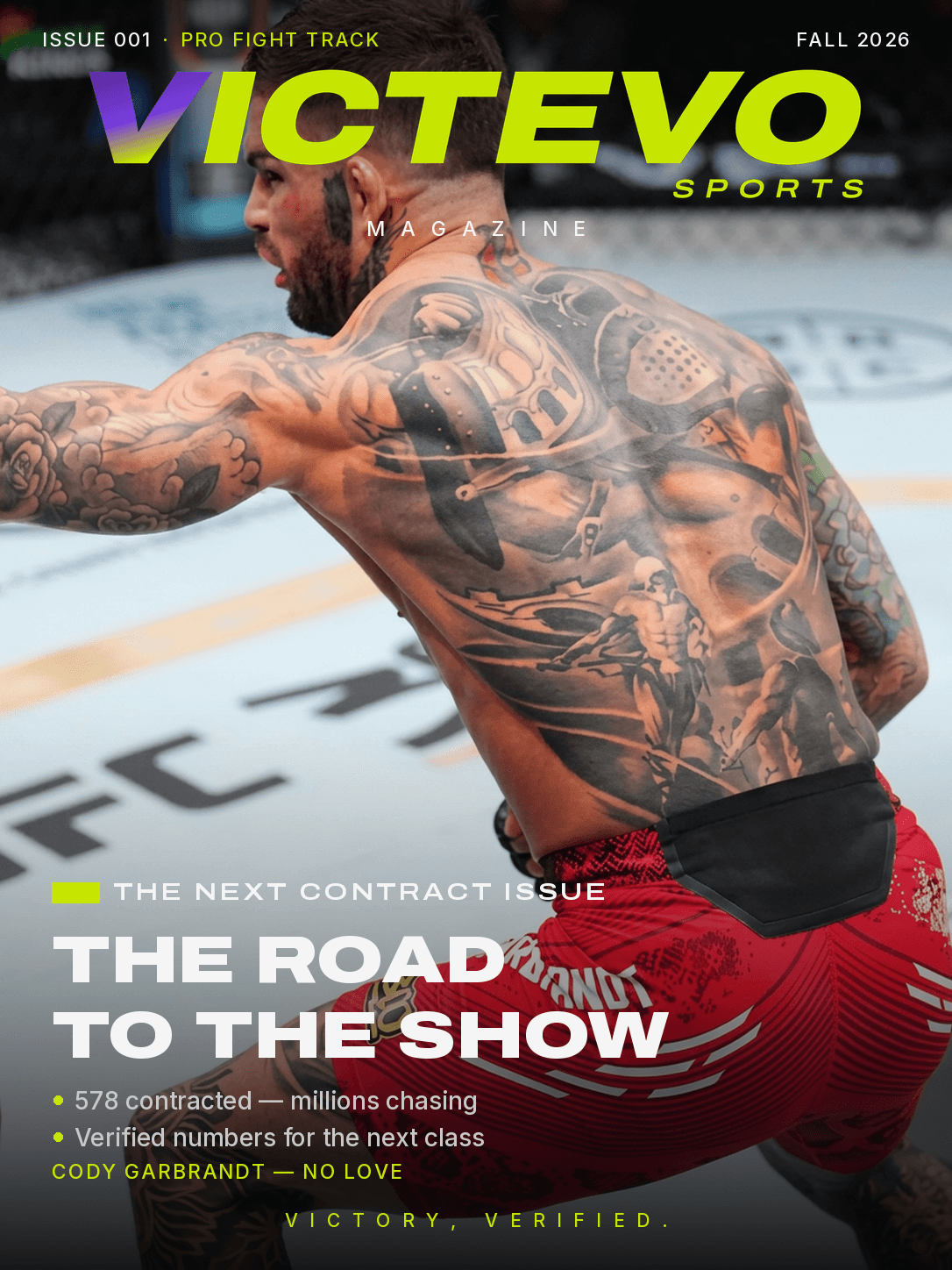 Cody Garbrandt — No Love cover