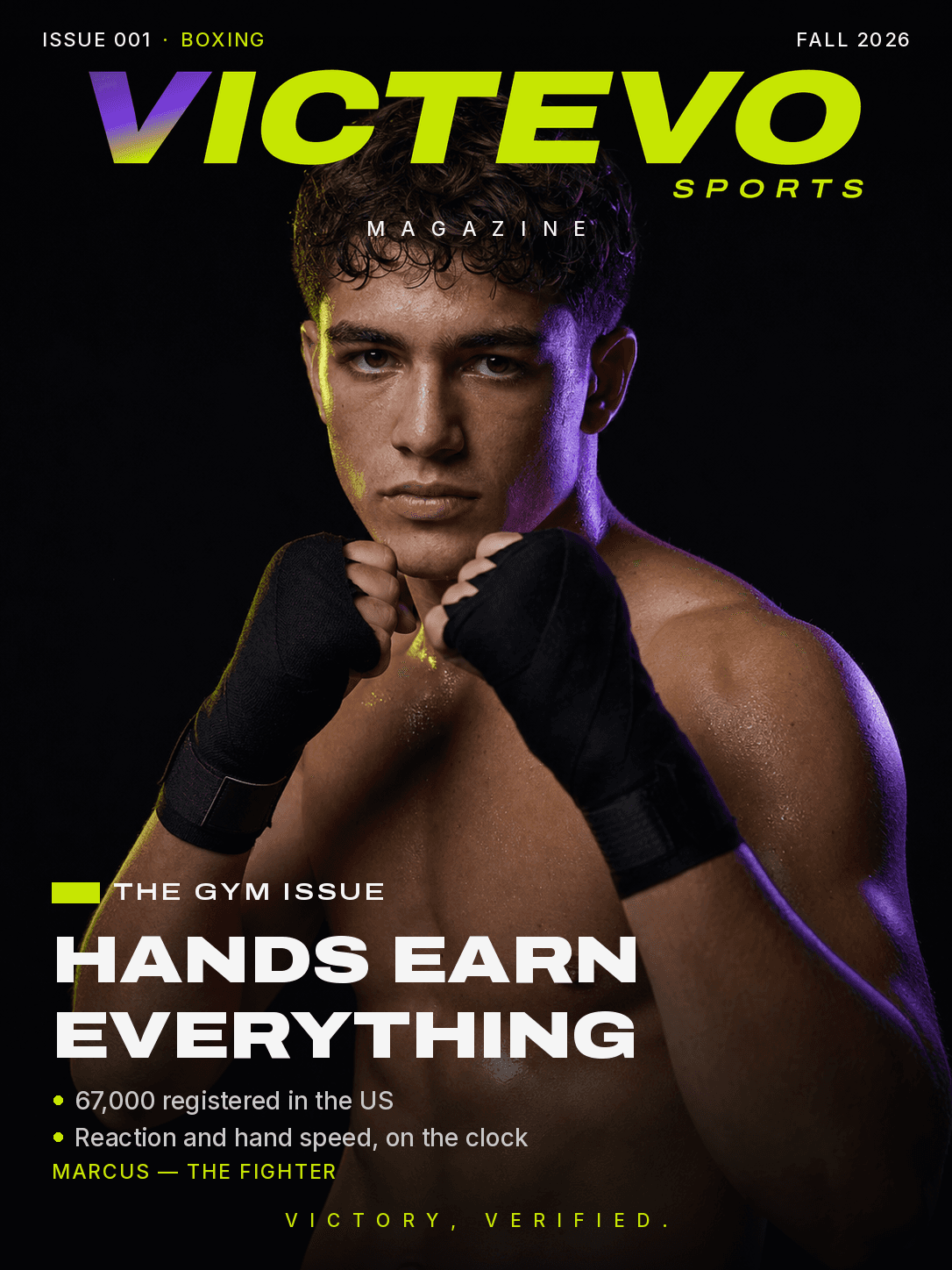 Marcus — The Fighter cover